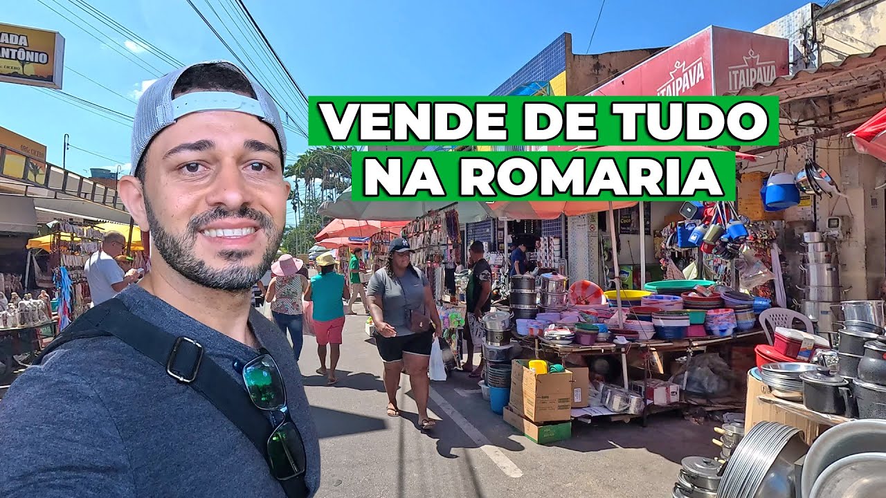 Na Romaria Juazeiro do Norte Vende de Tudo Dificil não ficar sem levar Nada