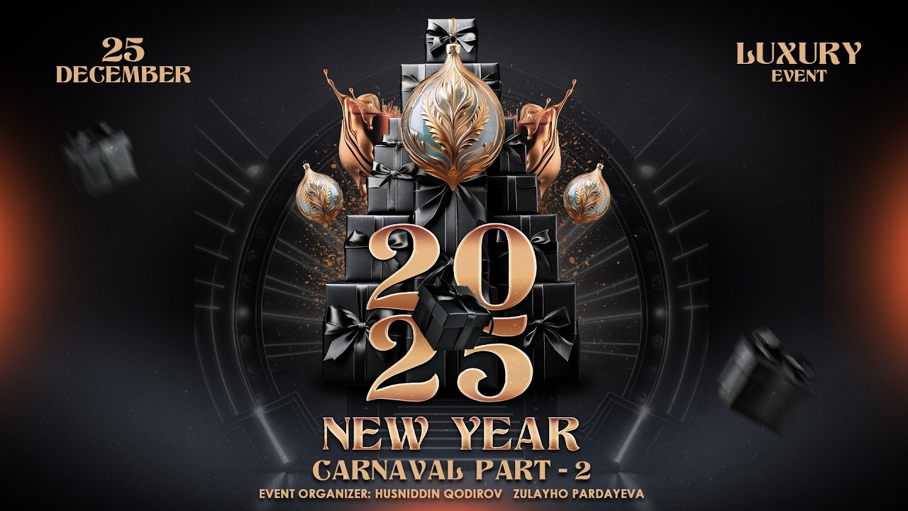 Karnaval 2025 4K | 2- QISM | Termez | Full concert | KADIROOF MEDIA