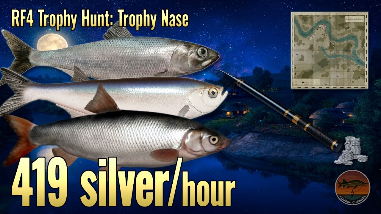 400+ SILVER PER HOUR! 🤑 Pontic Shad & Sichel Spot + TROPHY NASE | RF4 Seversky Donets