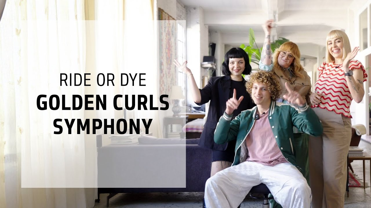 Ride or Dye: Golden Curls Symphony | Goldwell's Hair Coloring Show | Goldwell Education Plus
