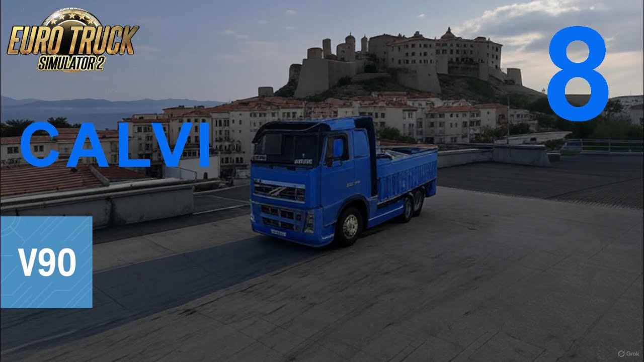 CRUZAMOS CERDEÑA Pt8 Calvi - Roma en EURO TRUCK SIMULATOR 2