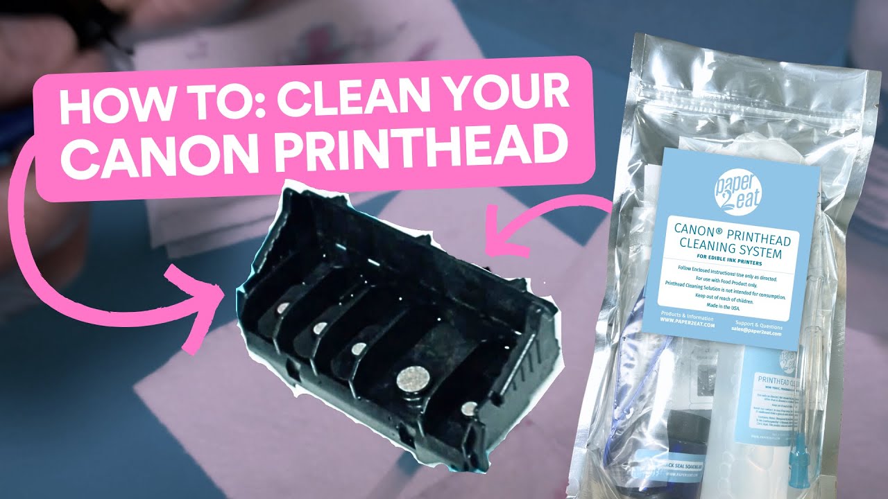How To: Clean Your Canon Printhead Using the paper2eat Printhead Cleaning Kit