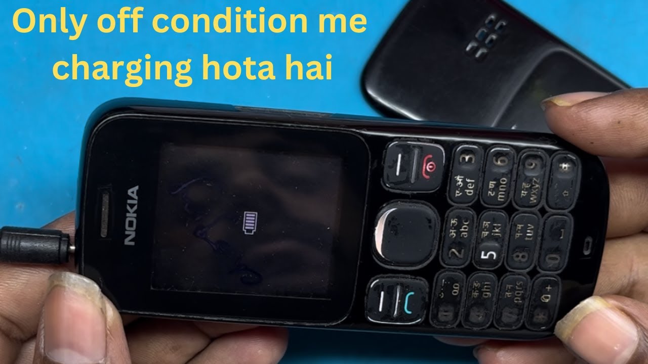 Nokia 101 charging problem||nokia 101 charging not show solution