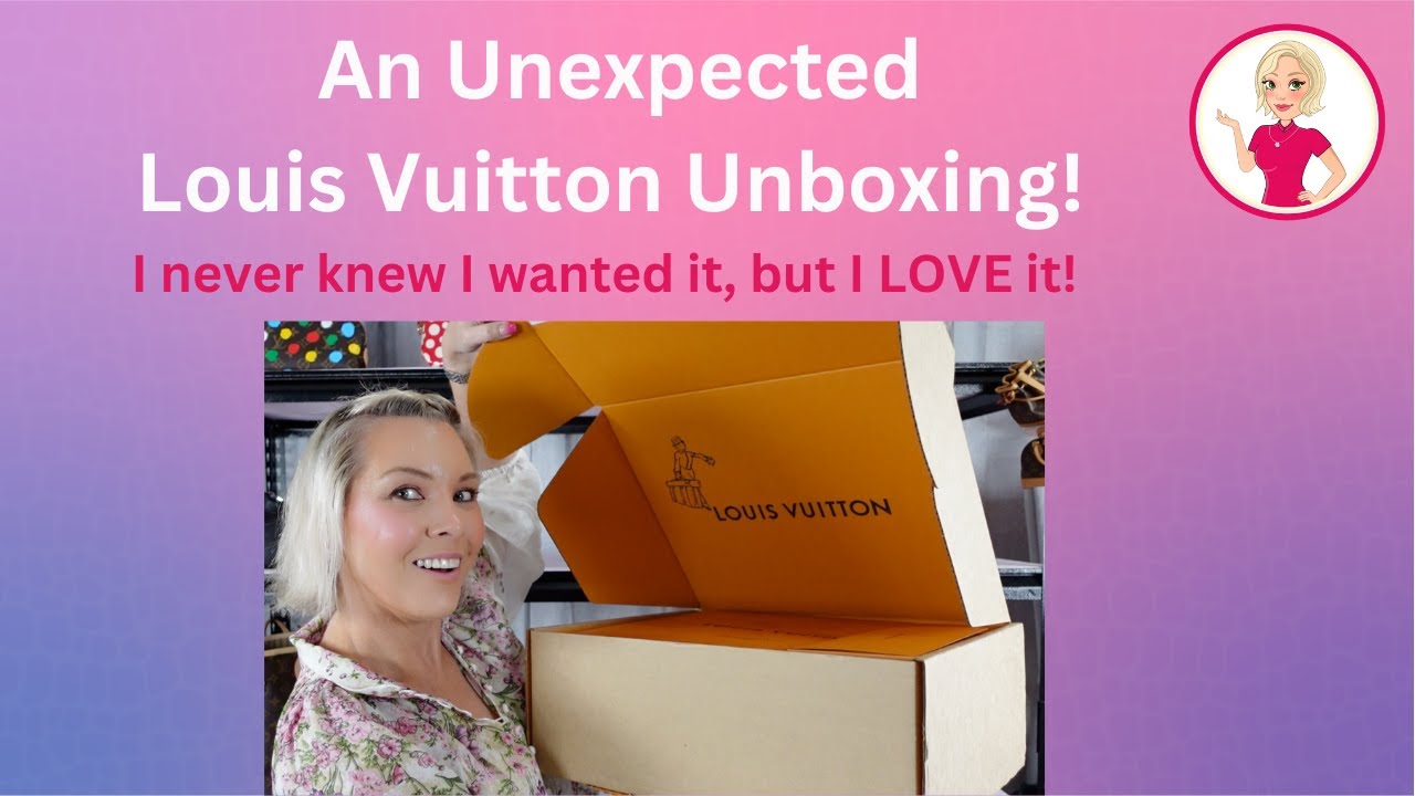 An Unexpected Louis Vuitton Unboxing! I never knew I wanted it, but I LOVE it!