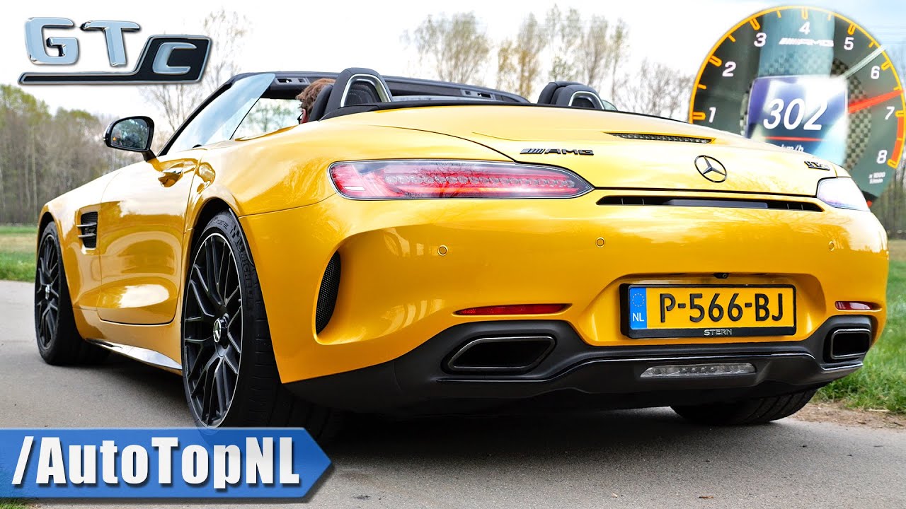 Mercedes-AMG GT C *DECAT LOUD* 100-300 ACCELERATION & POV by AutoTopNL