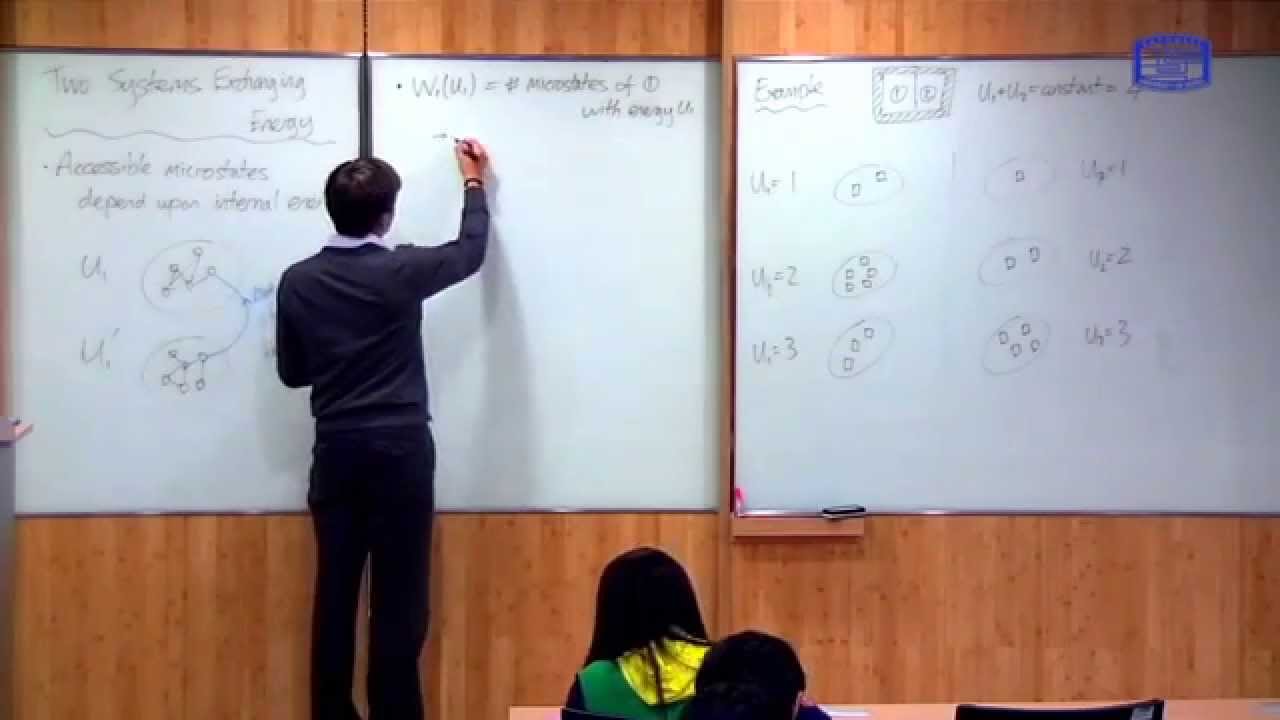 23. Two Systems at Equilibrium -- Course in Thermal and Statistical Physics