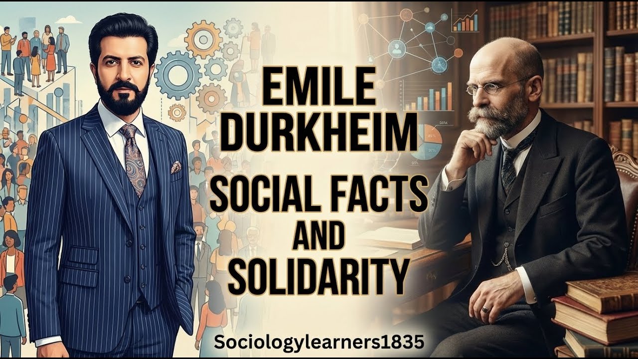 Emile Durkheim Social Facts and Solidarity | Sociology 