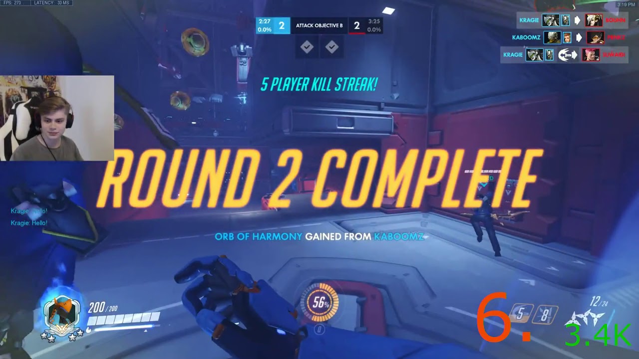 Kragie's 10 most viewed Twitch clips