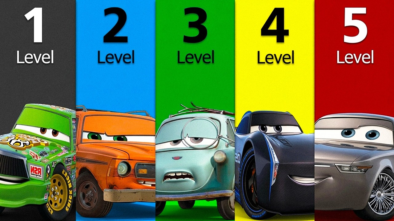 The 5 Levels of Cars Villains