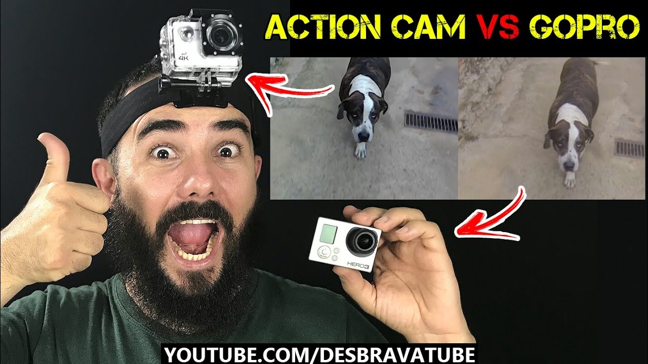 Action Cam vs Gopro, R$ 200,00 vs R$ 2.000,00 veja o comparativo e se surpreenda! Banggood
