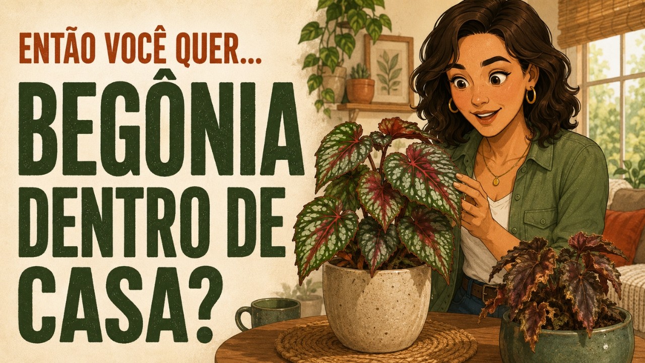 Quer Begônia Dentro de Casa? Essas São as Certas