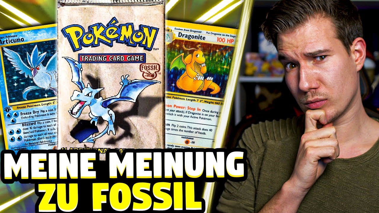 TheZeroOfTime reagiert auf das Fossil Pokemon Set 🔥😱