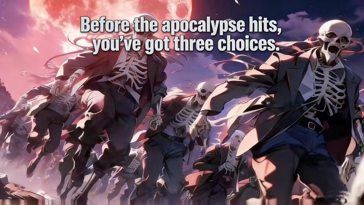 Before the apocalypse hits, you’ve got three choices.”#novelrecap   #webnovel#Superpower#opmc