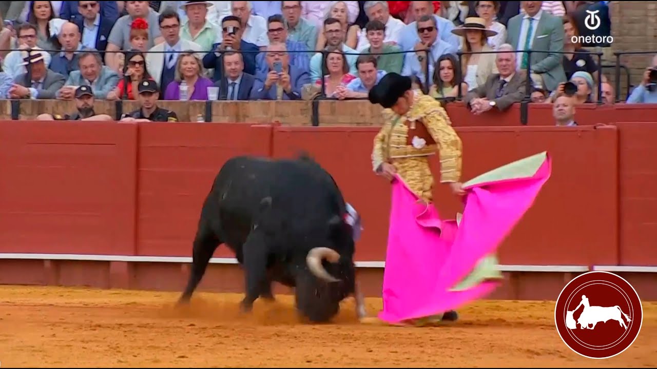 Morante de La Puebla, segundo toro, Feria de Abril, Sevilla 19-04-2024