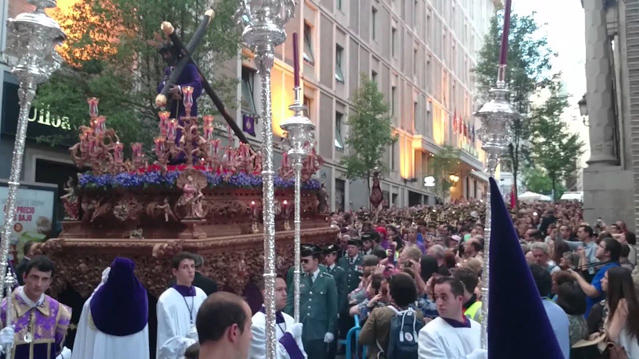 Procesión Christo de los gitanos madrid 17/04/14