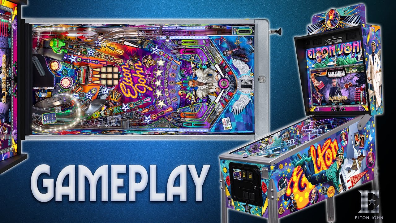 Elton John Pinball Gameplay