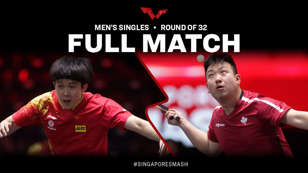 FULL MATCH | WANG Chuqin vs Eugene WANG | MS R32 | #SingaporeSmash 2023