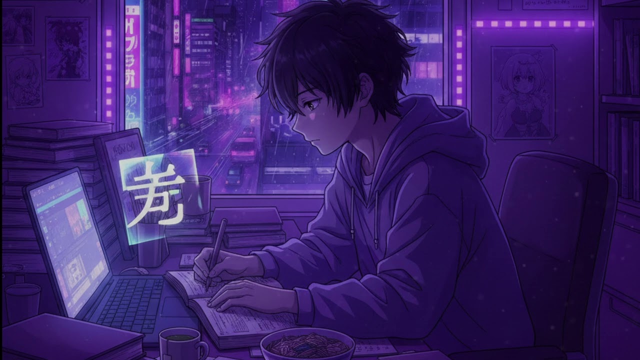 Lofi Study Club - late night study beats