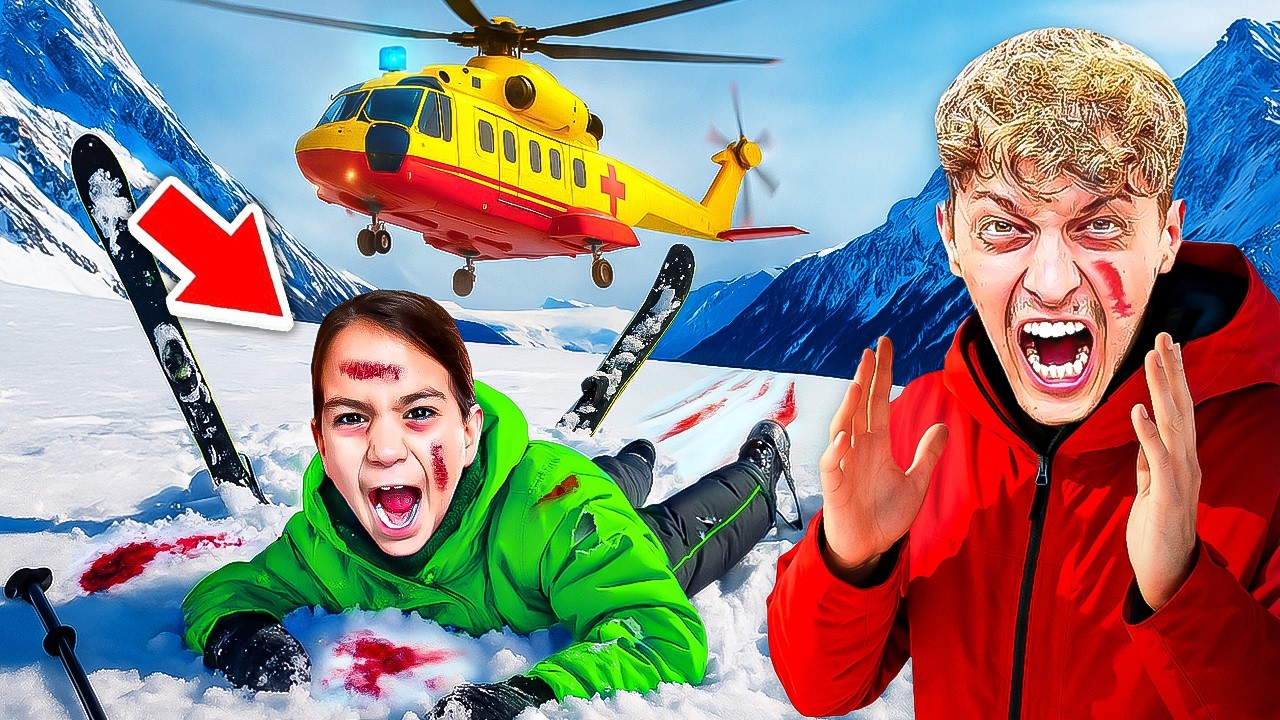 KLEINER JUNGE hatte schweren SKI UNFALL… 😭🚑 (Krankenhaus)