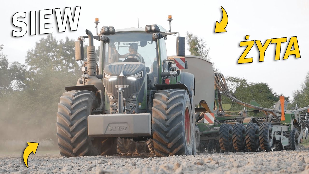 🇵🇱 ☆ Pustynny Siew Żyta 2024 w GR Jóźwiakowski 🇵🇱 ☆ Fendt 942 & Amazone Cirrus 6003-2  ☆ MafiaBolsko