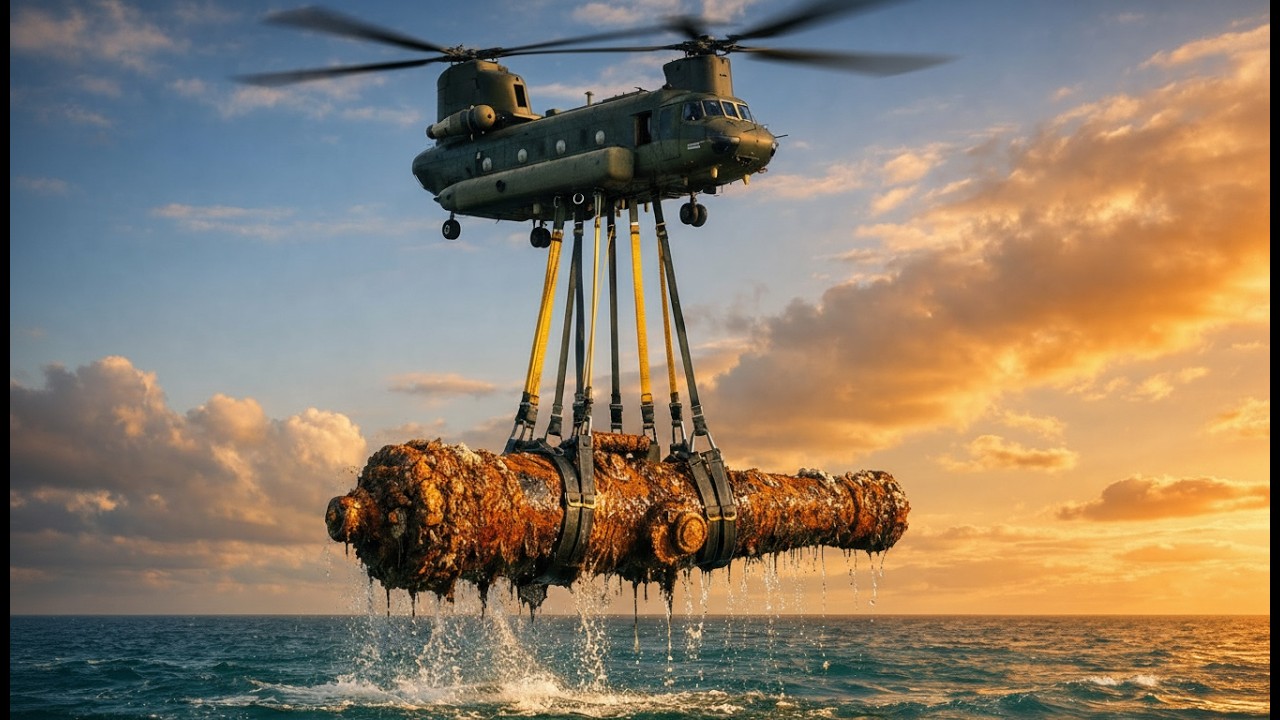 ASMR Restoration — 400 Year Old Bronze War Cannon Seabed to Regal