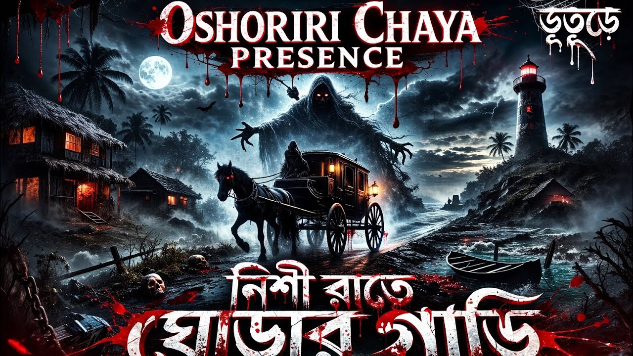 নিশিরাতে_ঘোড়ার_গাড়ি_(অশরীরী_ছায়া) With_Esmail #BanglaHorror#ScaryStory#RealGhost