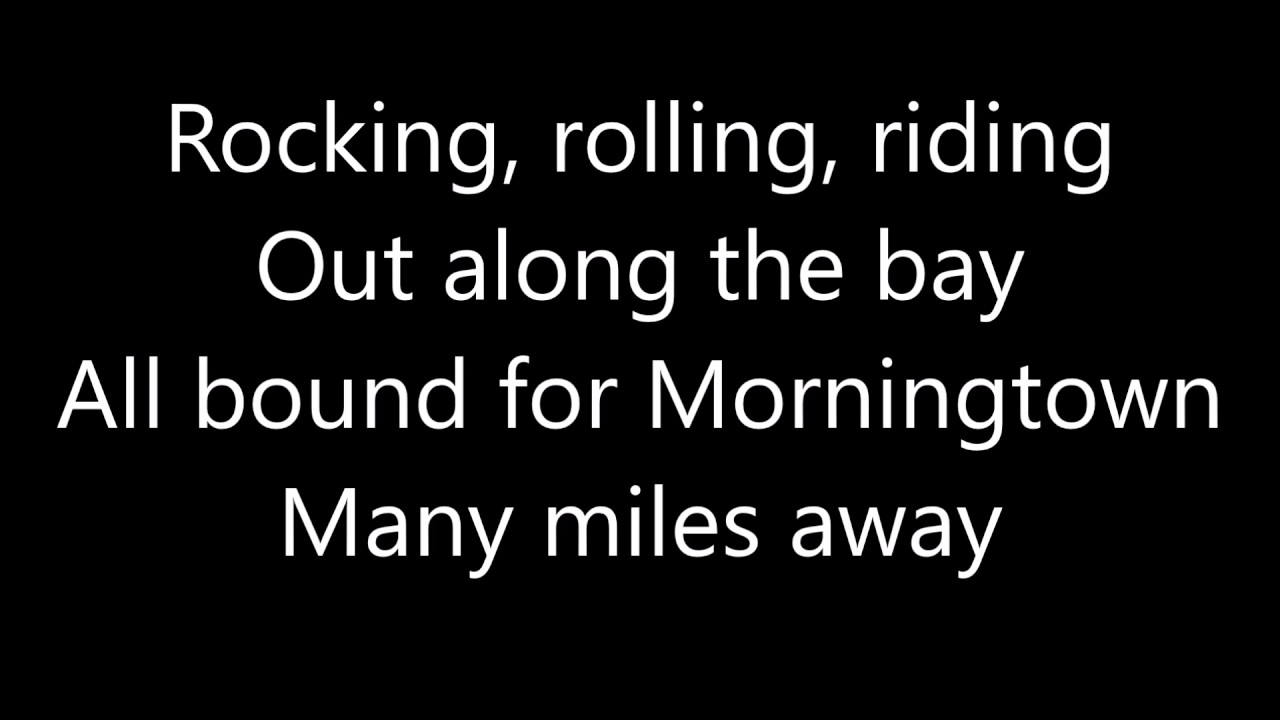 Morningtown Ride (Lyrics)