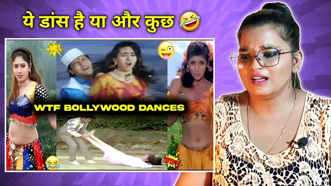 WTF Bollywood Dance | Funny Bollywood Dances | JHALLU BHAI | REACTION | SWEET CHILLIZ |