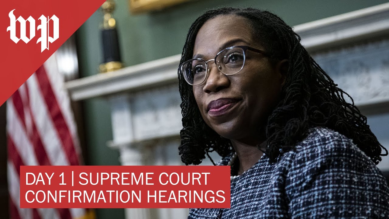 First day of Ketanji Brown Jackson&rsquo;s Supreme Court confirmation hearings - 3/21 (FULL LIVE STREAM)