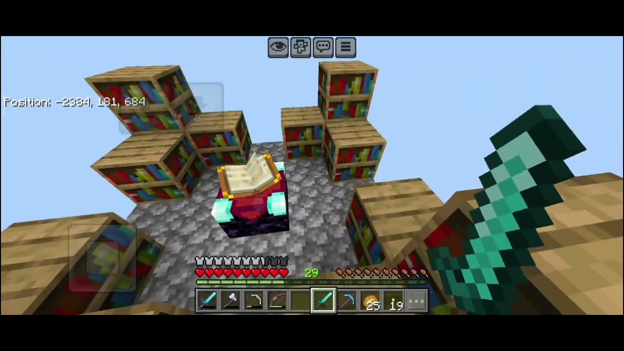 Minecraft PE 1.21 | Tập 14 phù phép trang bị mới 