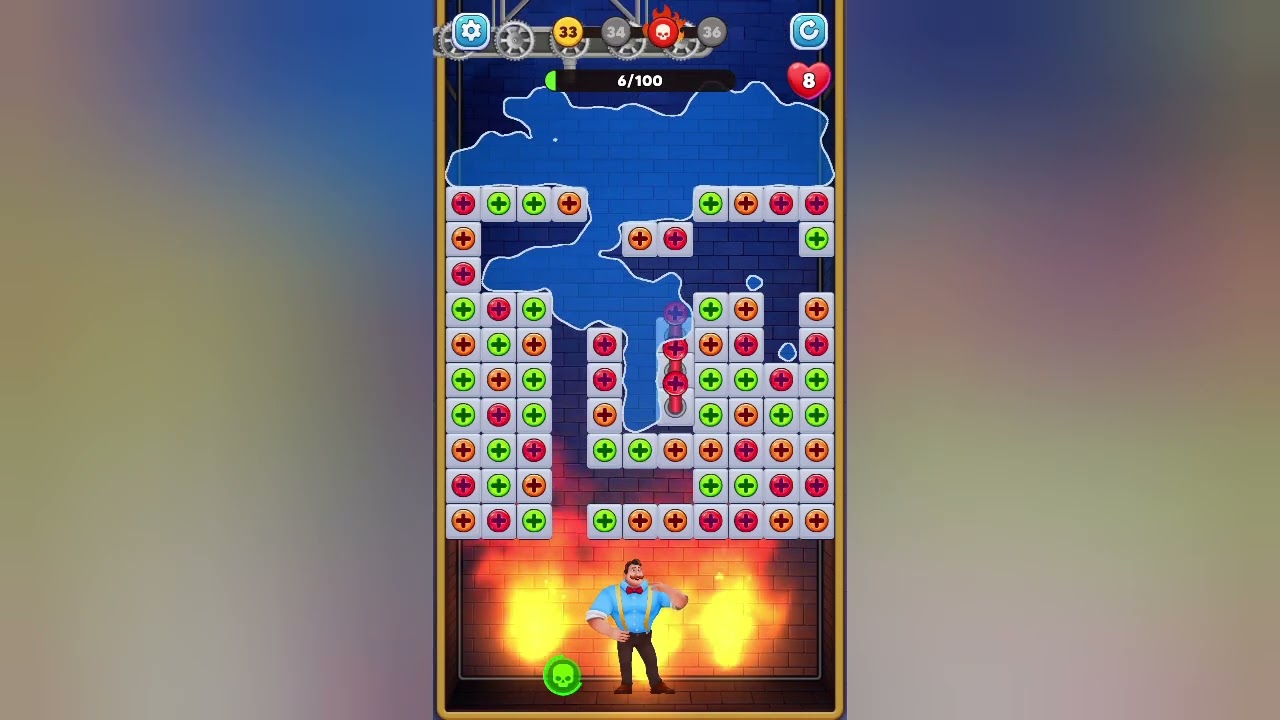 Wonder Match: amazing family level 33 Walkthrough Solution 