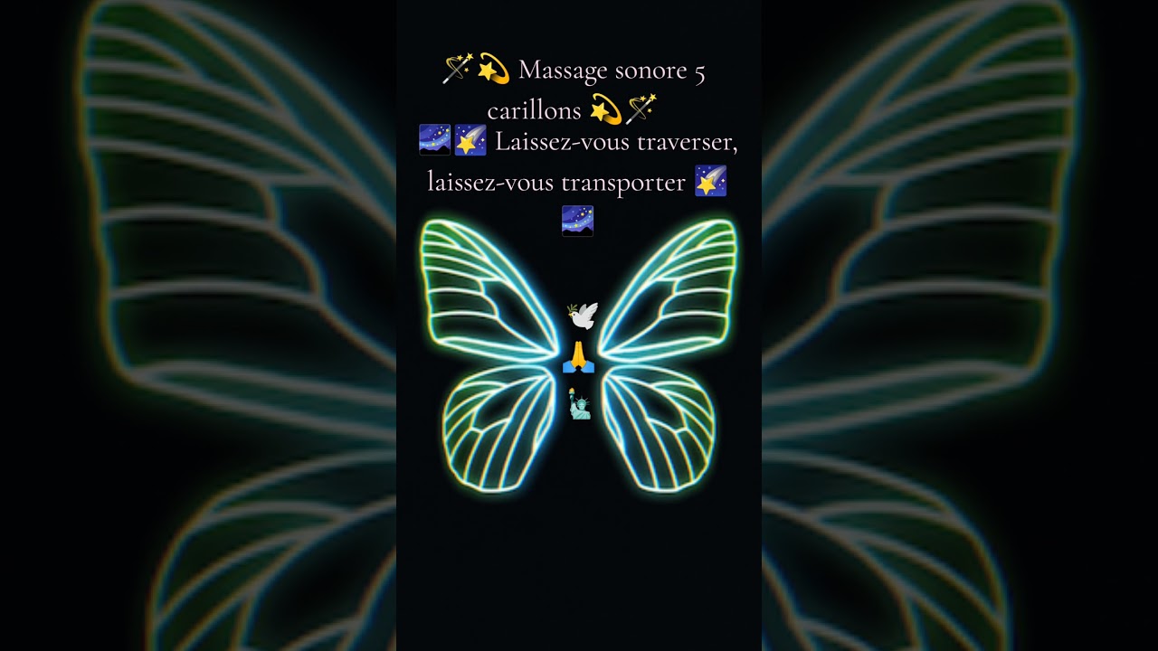 Massage sonore 5 carillons 🎐🪄💫 04/01/25