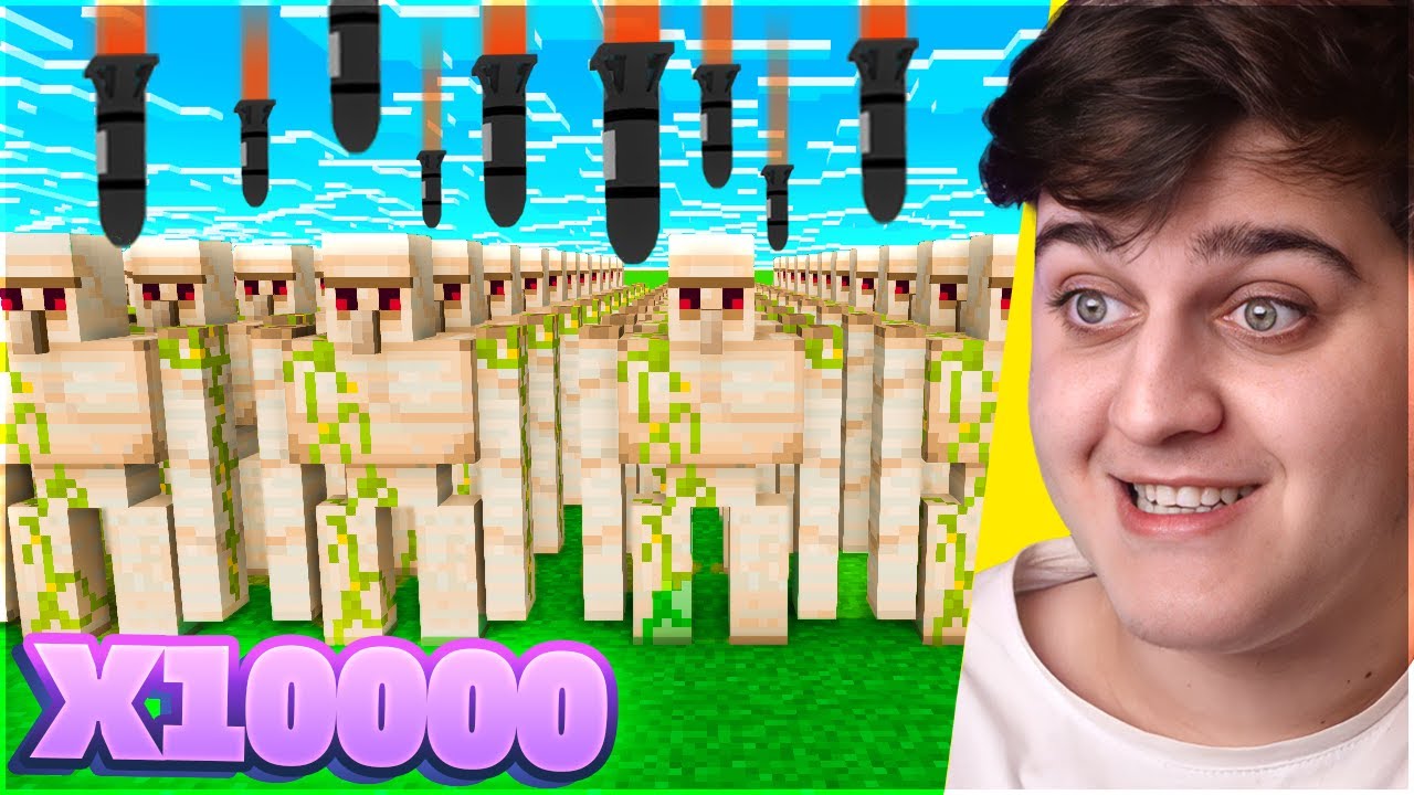 کدوم تی ان تی داخل ماینکرفت میتونه 1000 تا آیرون گالم رو بکشه ؟ 😨