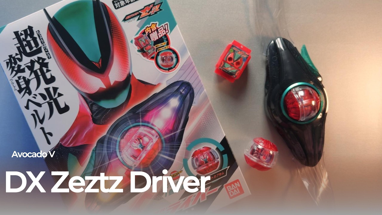 DX Zeztz Driver & Rider Capsem Set 01 | Kamen Rider Zeztz Henshin Sound