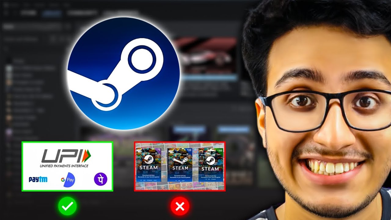 Buy Steam Games with UPI in India (2025) | No Gift Card Needed!