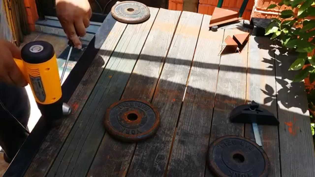 Como pegar/soldar lona con herramientas sencillas