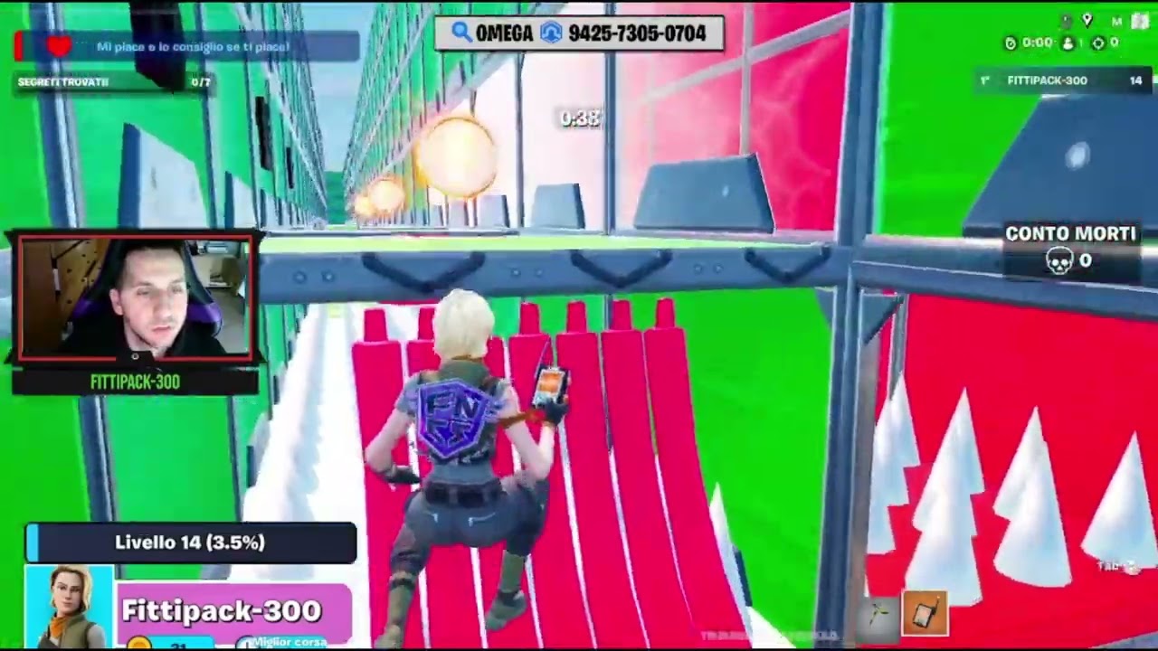 nuova deathrun 500 level fortnite C7S1 #fortnite