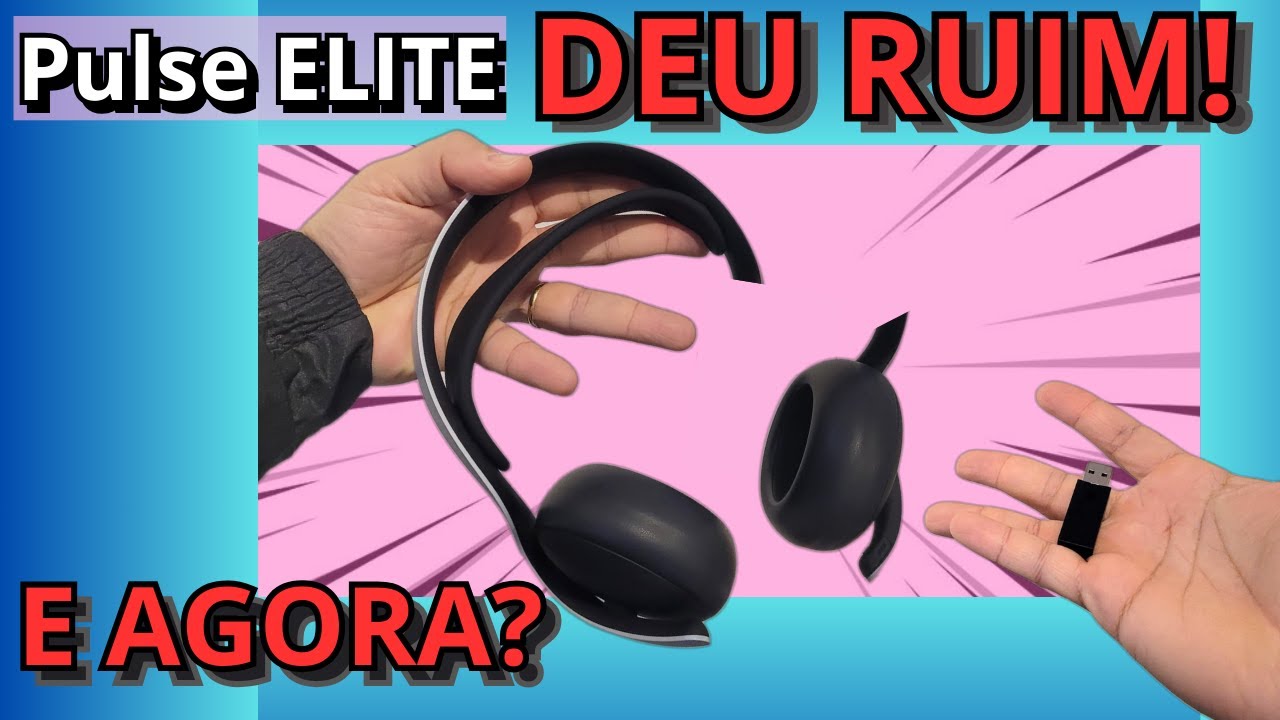 DEFEITO - HEADSET Pulse ELITE - Acionei a garantia! Veja como fazer o envio para a Assistência