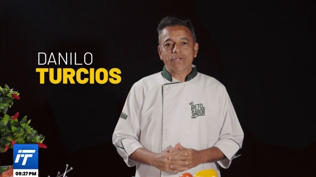 Danilo Turcios confirma que estará en el #RetoDelSabor de Canal 5