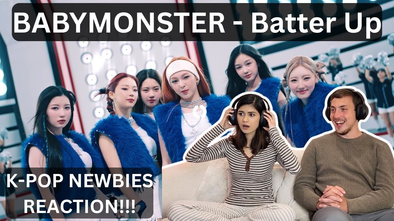 K-POP NEWBIES REACT!!! | BABYMONSTER - Batter Up (Official MV) | FIRST-TIME REACTION!!!