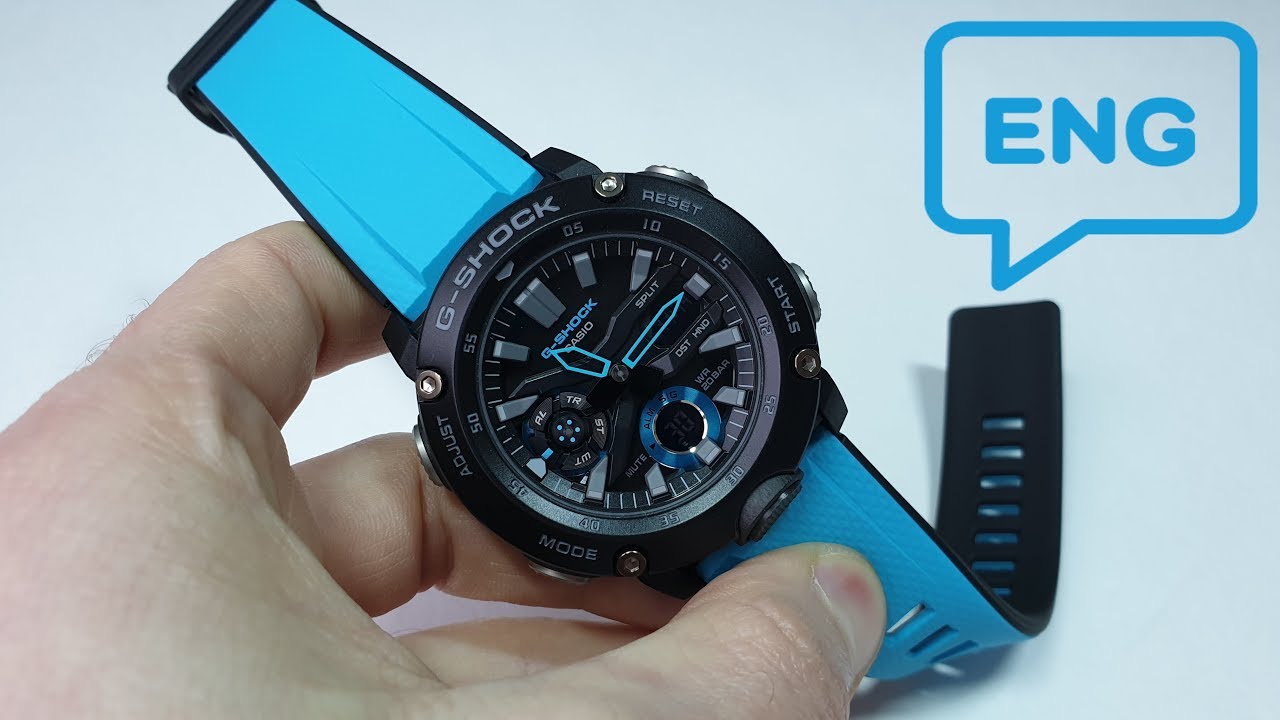 The New G-SHOCK GA-2000. (English)