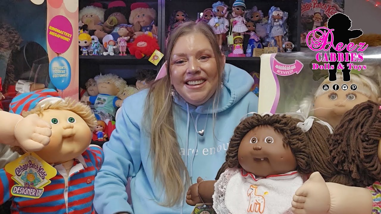 Куклы Cabbage Patch Kids с широко раскрытыми улыбками #cabbagepatchkids #genx