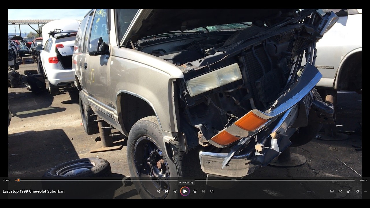 Last stop: 1999 Chevrolet Suburban
