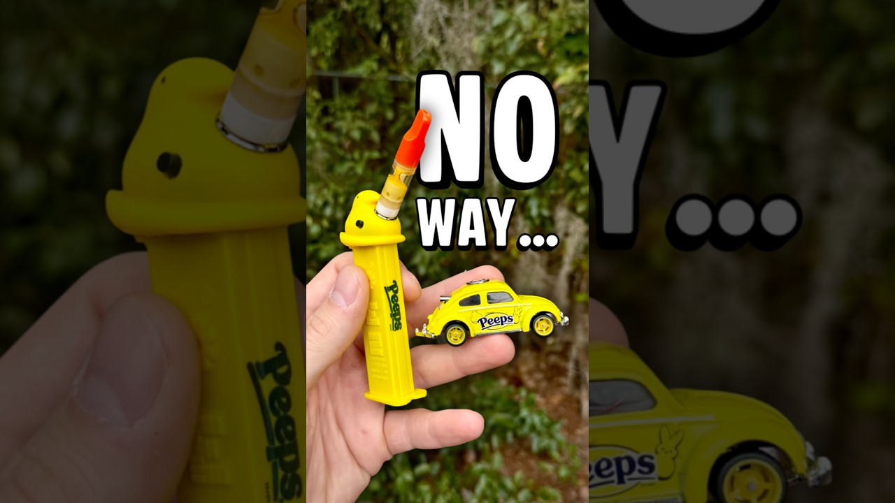 Этот Peeps PEZ &mdash; совсем не то, что вы думаете&hellip; 🐣👀