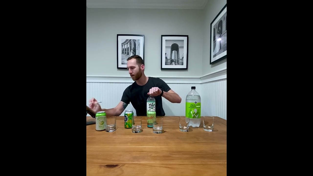 Lemon Lime Sparkling Water Taste Test