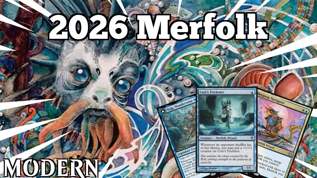 Live Brewing Ticksy Beefy Fishies! | 2026 Merfolk | Modern | MTGO