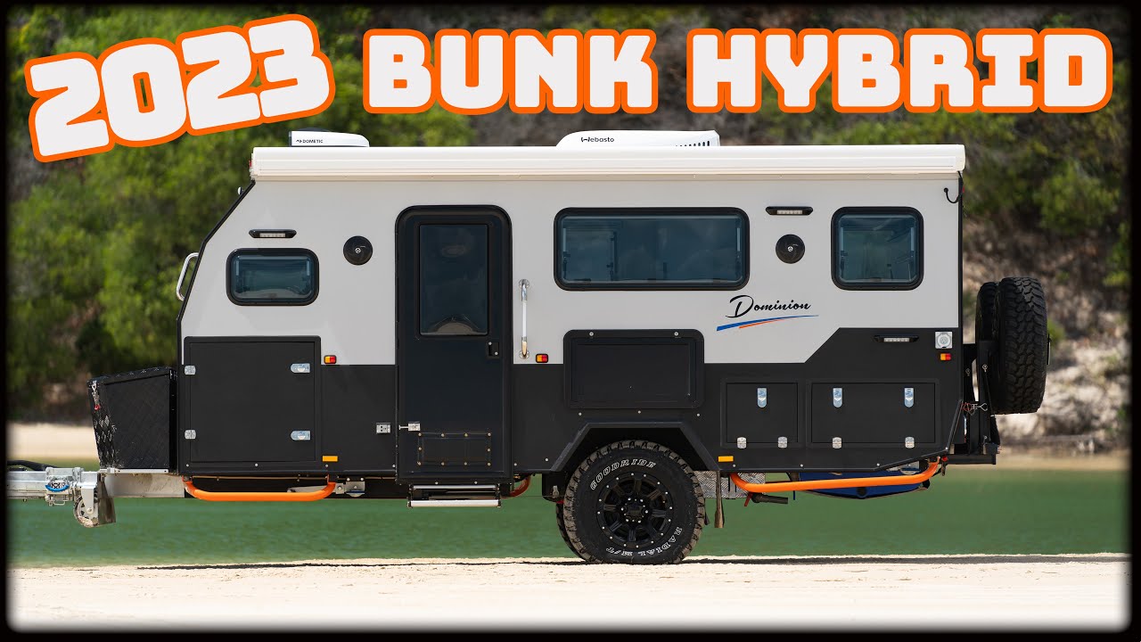 2023 OFFGRID Family Hybrid Camper Trailer - DOMINION - SIGNATURE CAMPER TRAILERS - 15 Ft Walkthrough