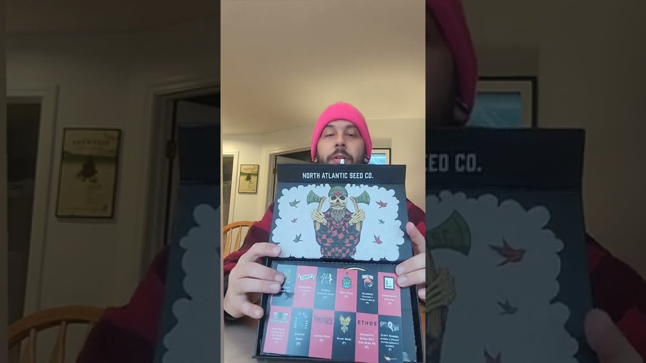North Atlantic seed company limited Advent calender unboxing  box 70 of 500