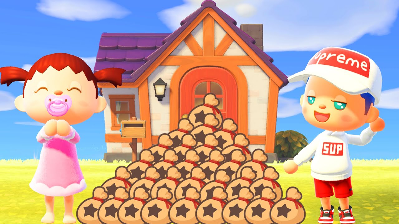 RORO apporte 10 MILLIONS de CLOCHETTES à MAEVE ANIMAL CROSSING NEW HORIZONS LET'S PLAY ACNH FR