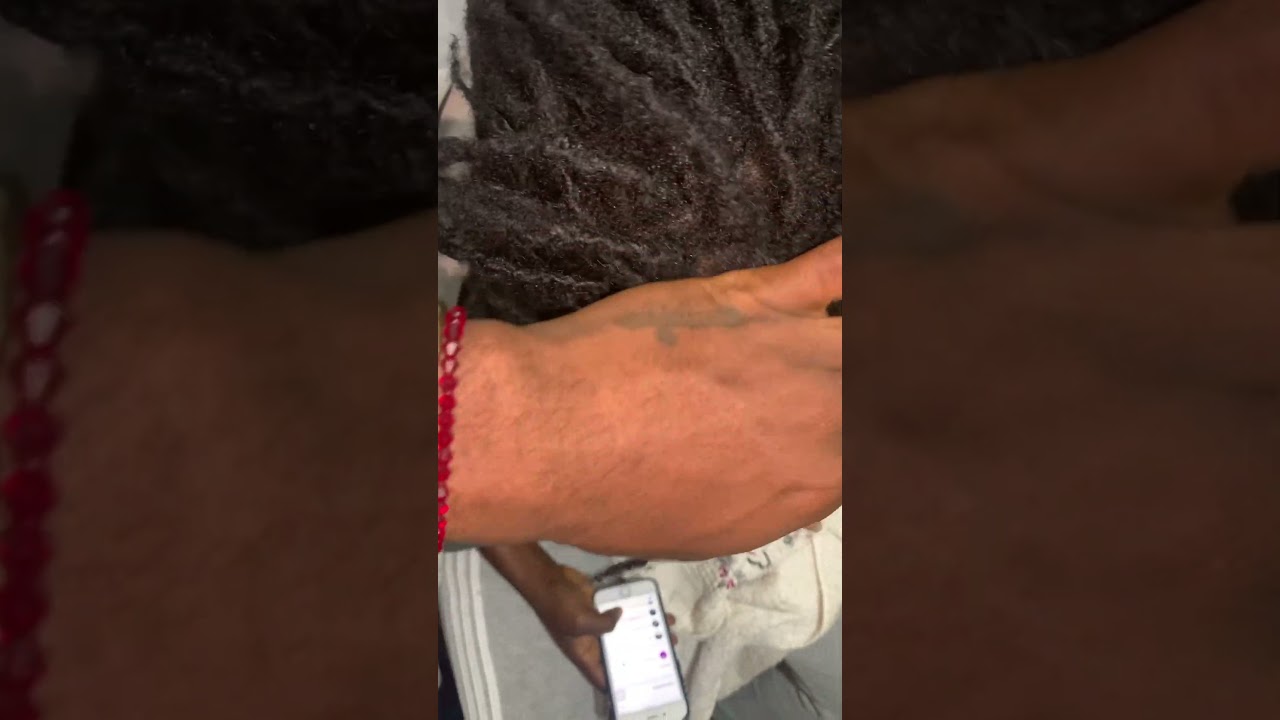 How To Comb Out Los and Retain Length #Locs#CombOut #Hairtutorial
